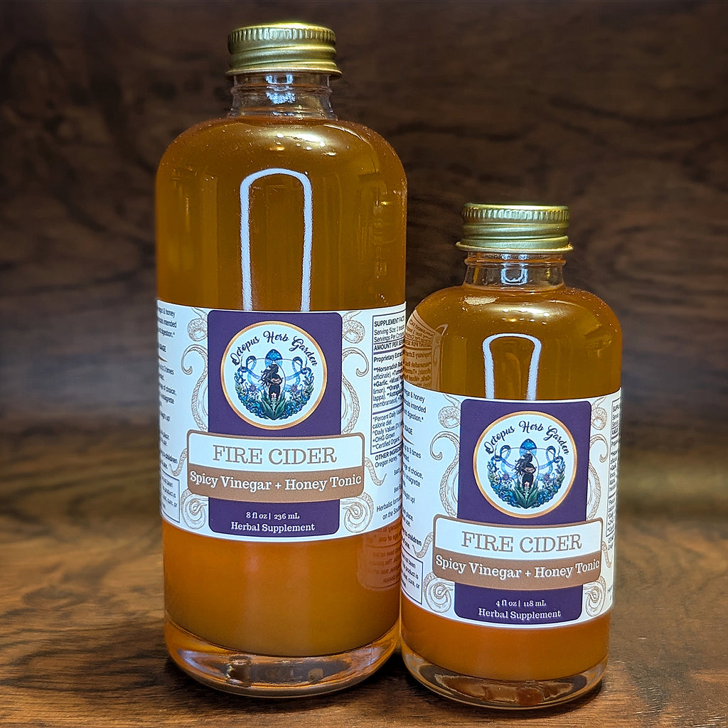 Signature Brew Fire Cider – Octopus Herb Garden